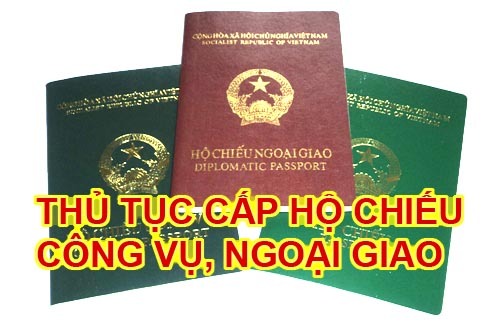 Đối tượng được cấp hộ chiếu ngoại giao