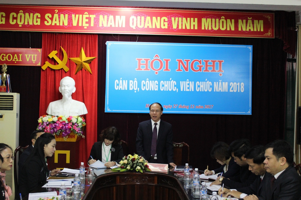 Hội nghị cán bộ, công chức, viên chức năm 2018