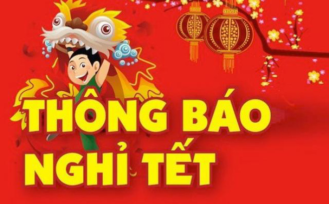 THÔNG BÁO Về thời gian nghỉ Tết Âm lịch năm 2021